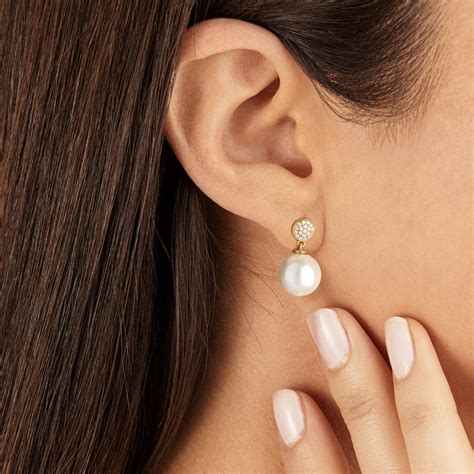 pearl earrings jewellery